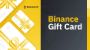 Оплата подарочными картами Binance в различных валютах